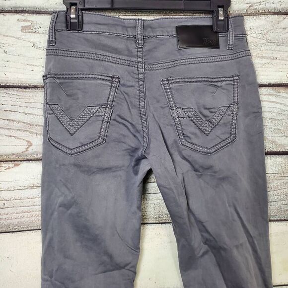 BKE Men’s Jake Straight Jeans Size 27x32 Gray Stretch Casual - Picture 5 of 9
